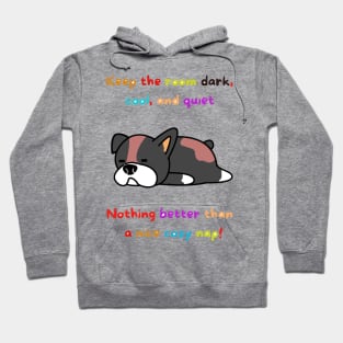 NICE COZY NAP DOG DESIGN Hoodie